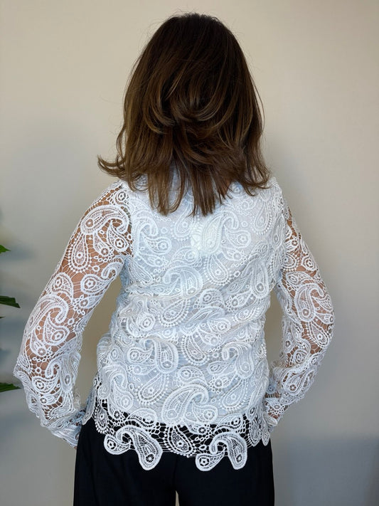 Blusa Macramè