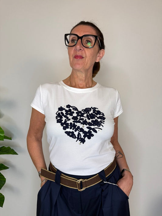 T-shirt Cuore Slim