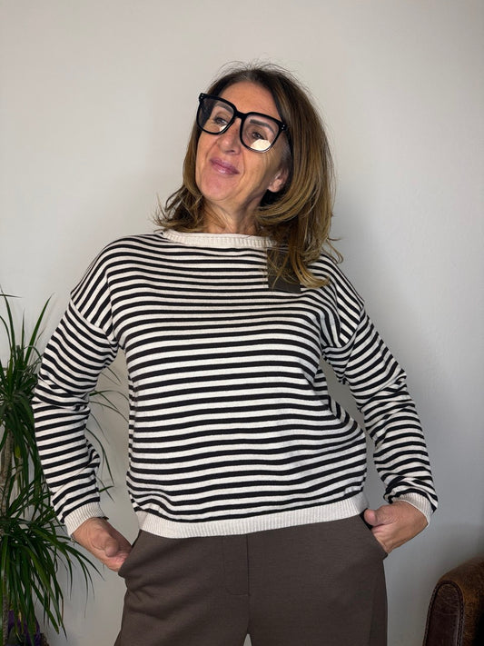 Maglione Righe