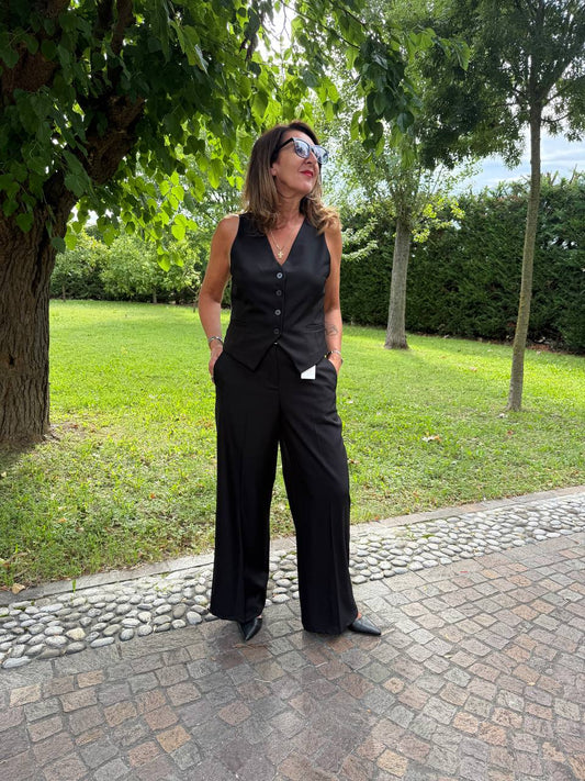 Completo gilet panciotto