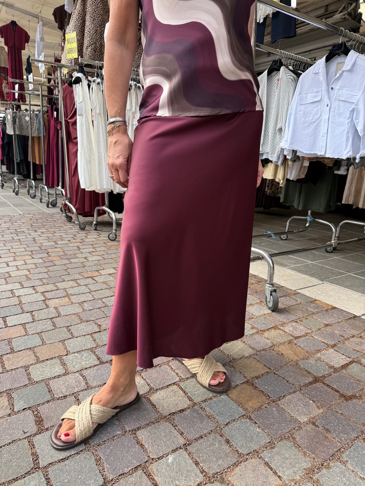 Satin Skirt