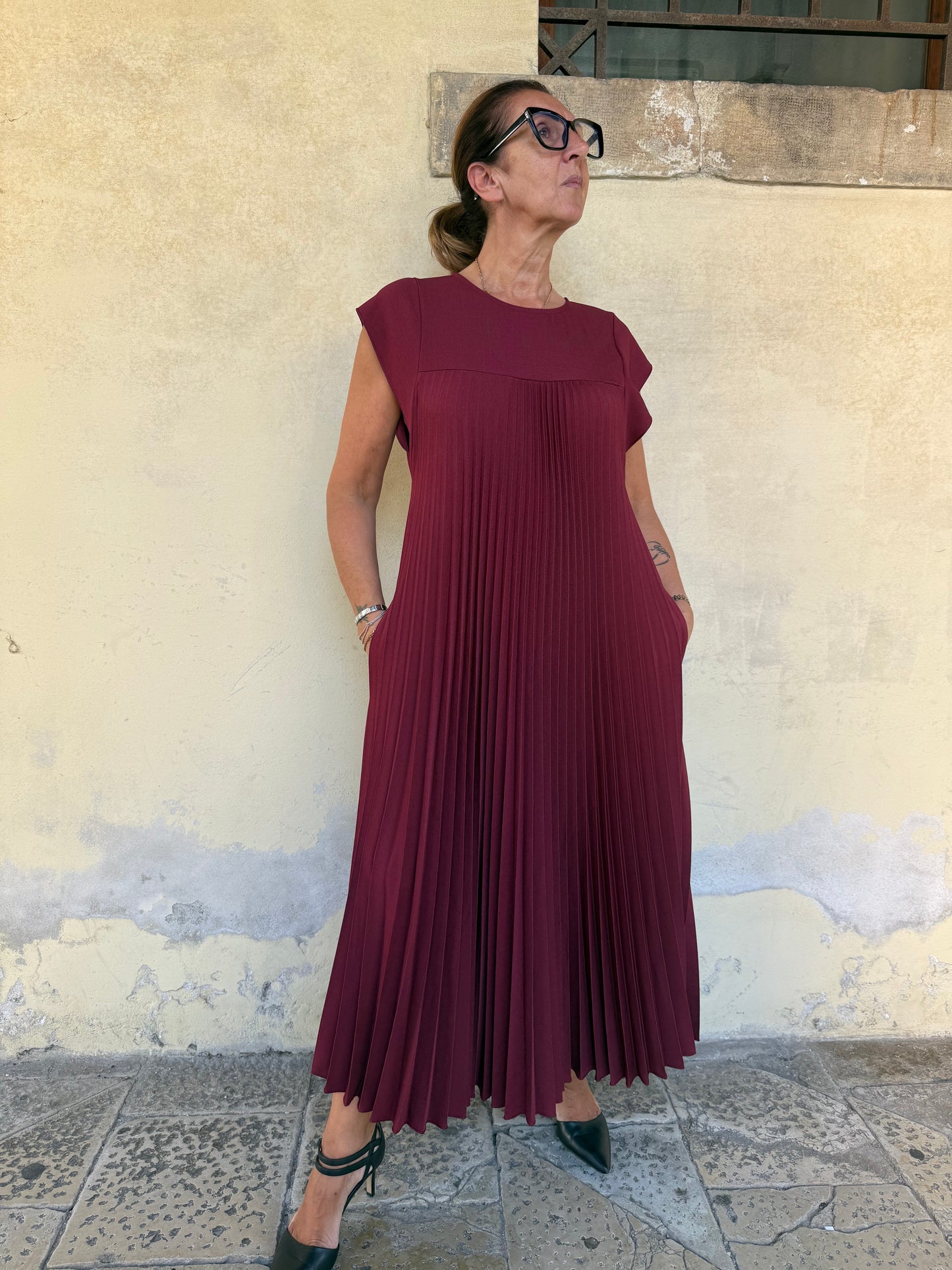 Pleated Dress