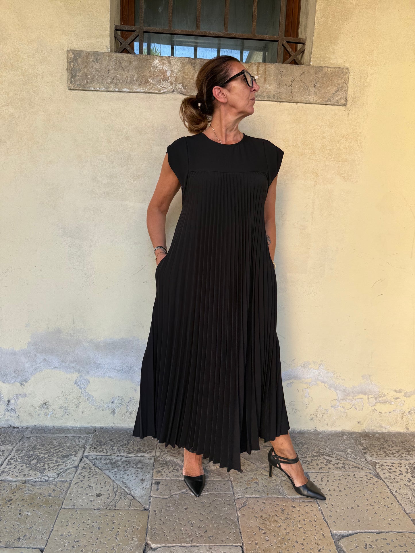 Pleated Dress
