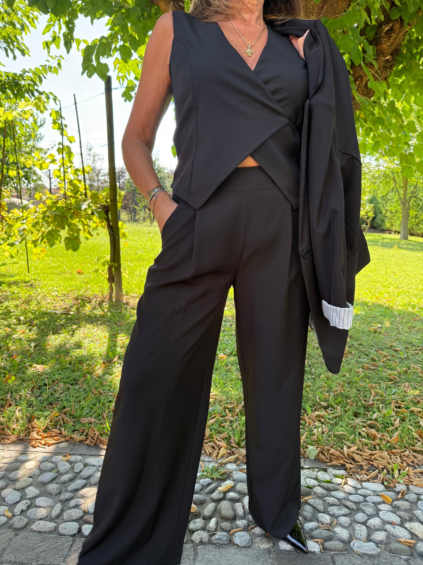 Coordinato Gilet Incrociato
