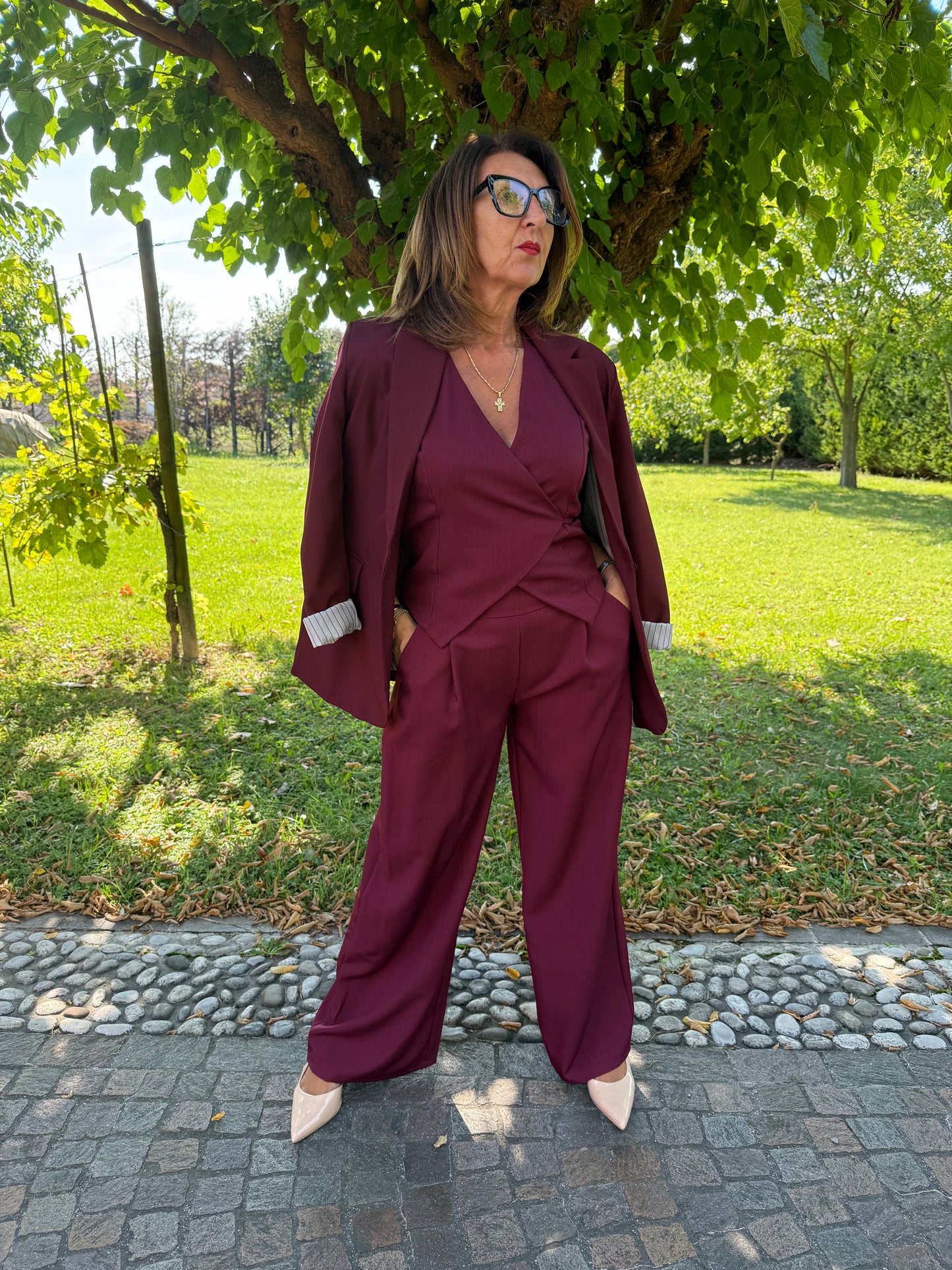 Coordinato Gilet Incrociato