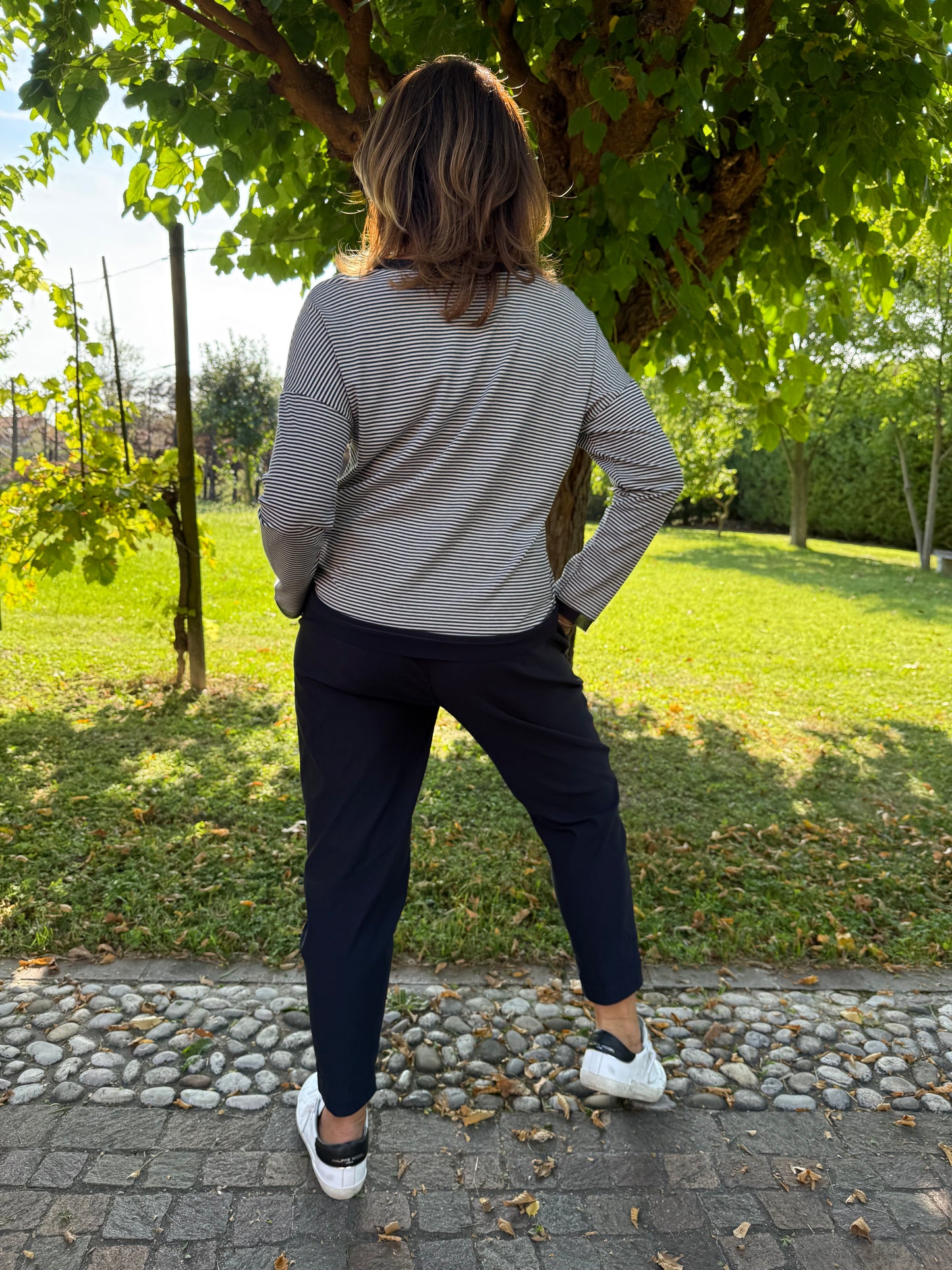 Look maglia Righello + pantalone Gilda