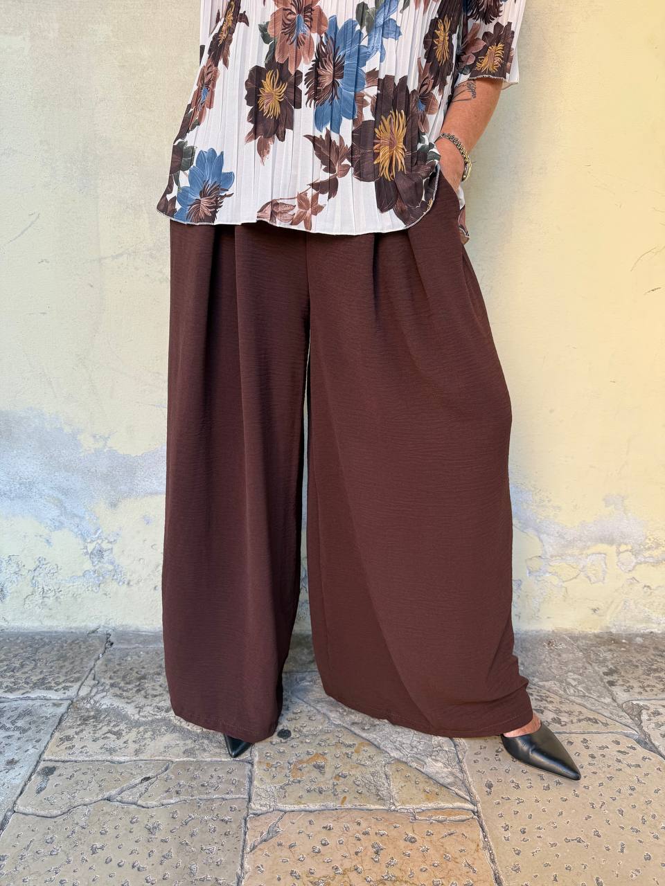 Pantaloni Palazzo