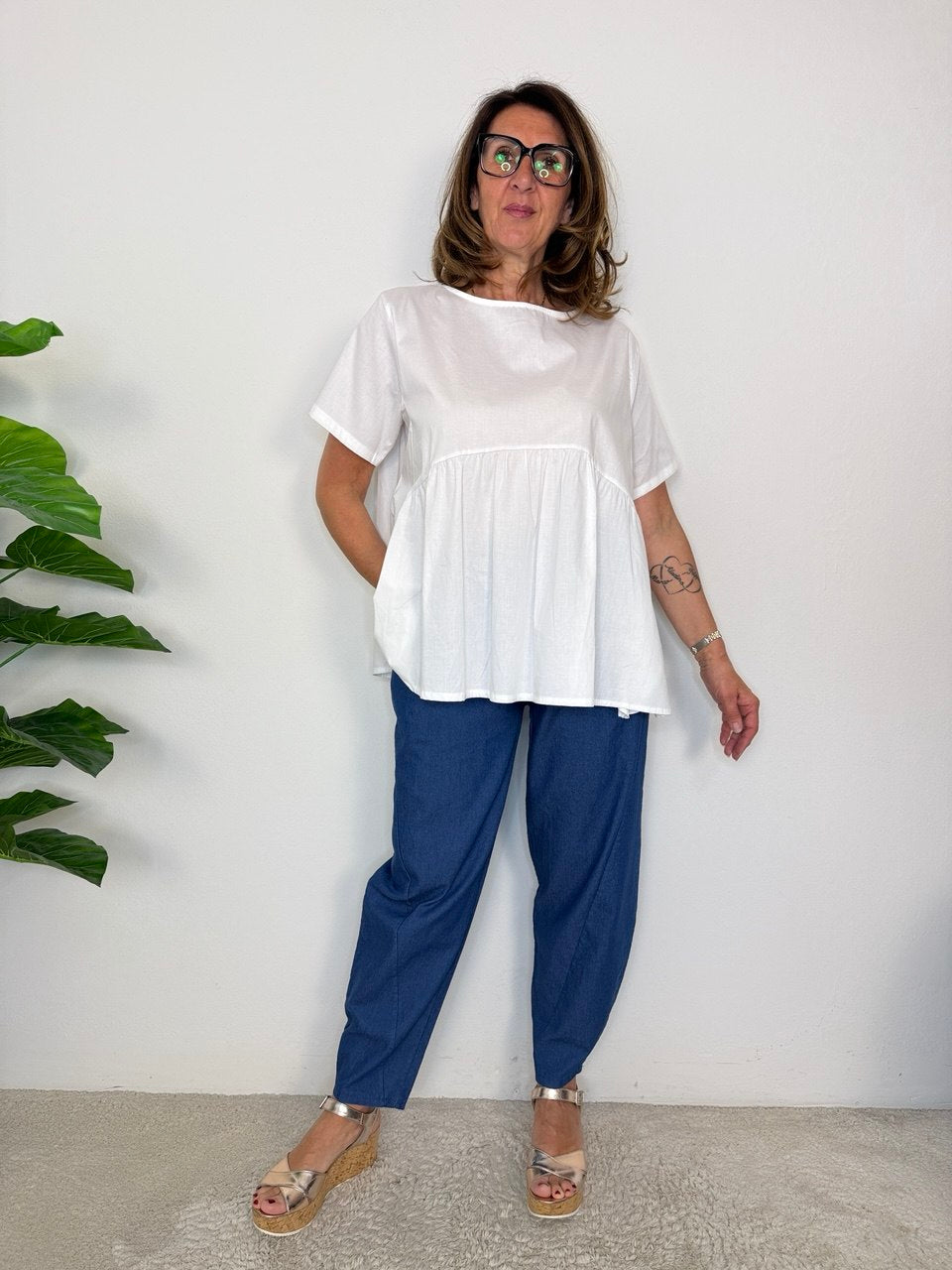 Blusa Impero Maxi