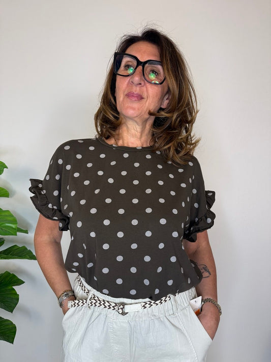 T-shirt Pois Maxi