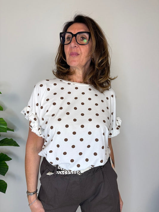 T-shirt Pois Maxi