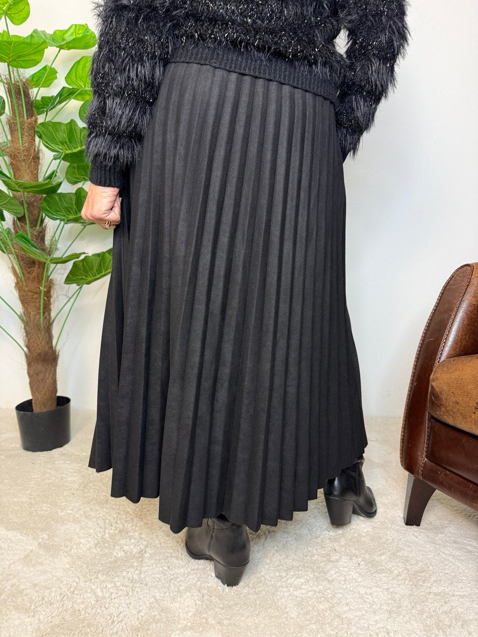 Gonna Plissette eco-dainetto