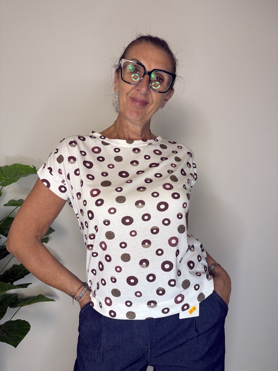 T-shirt Melanzana