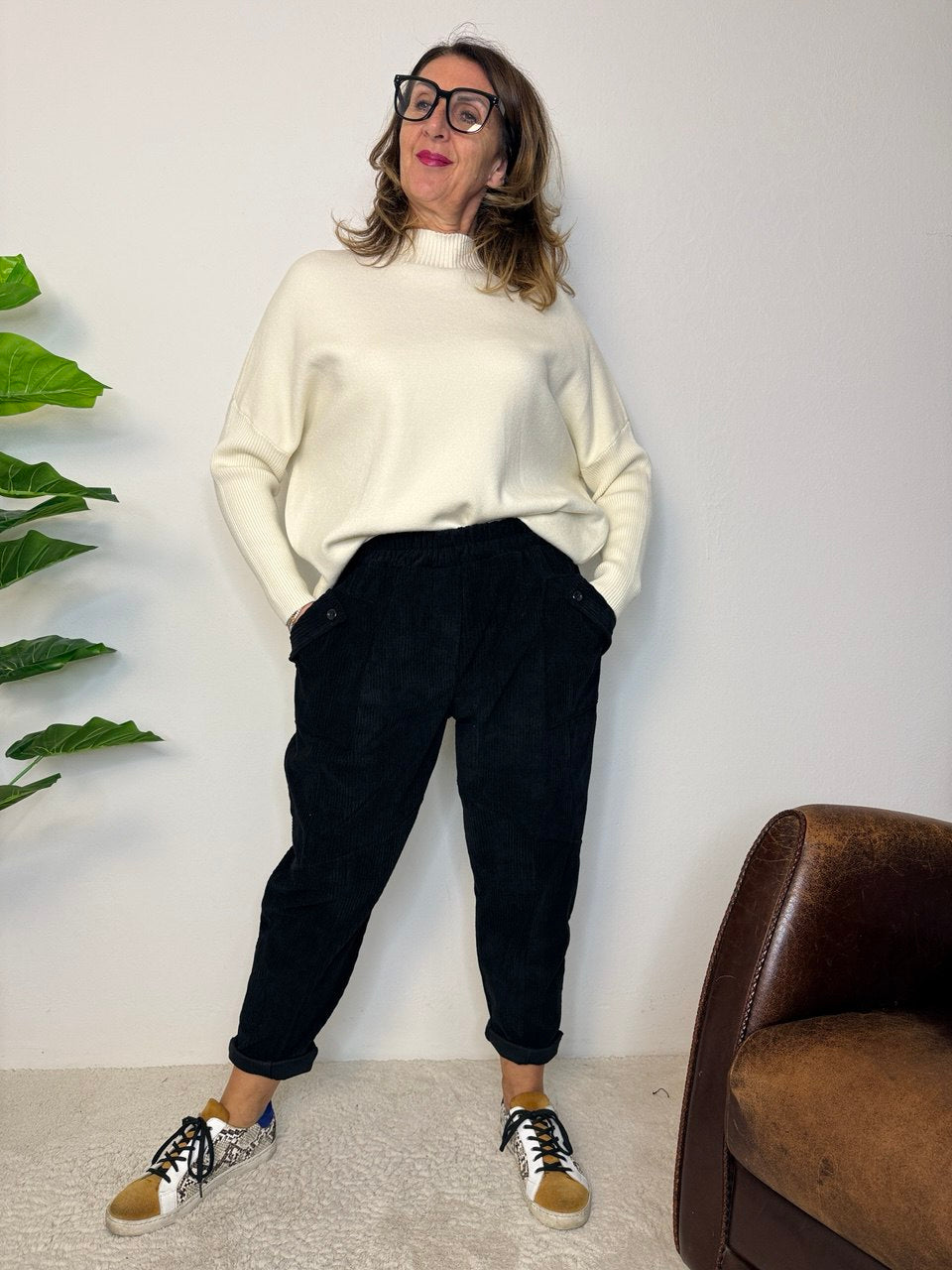 Pantalone Cile velluto