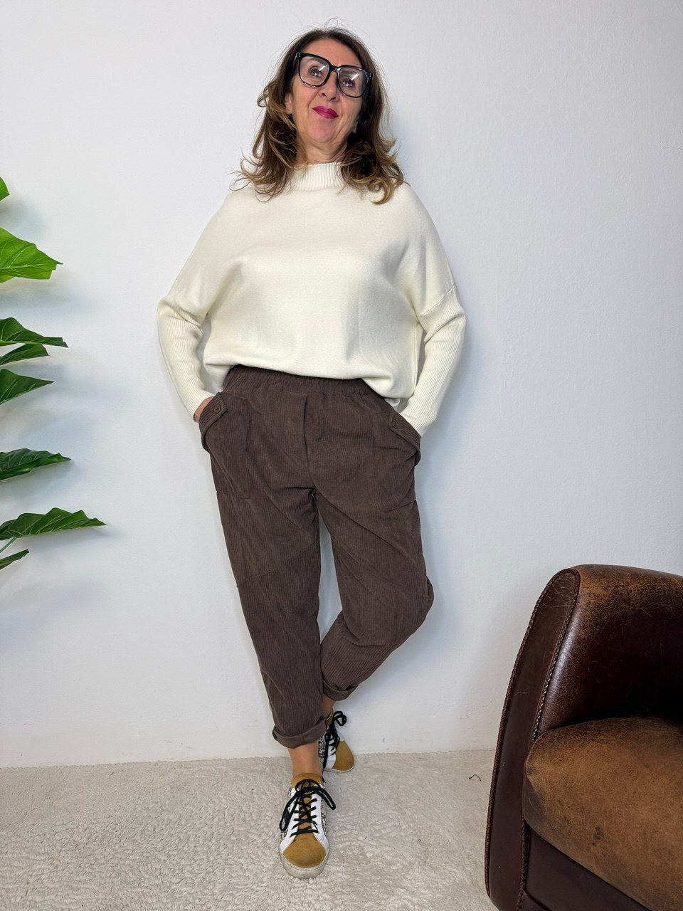 Pantalone Cile velluto