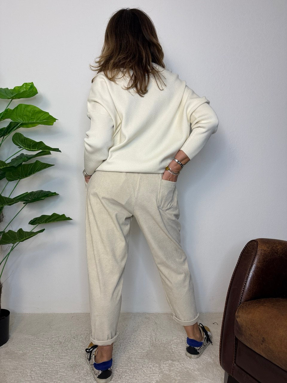 Pantalone Cile velluto