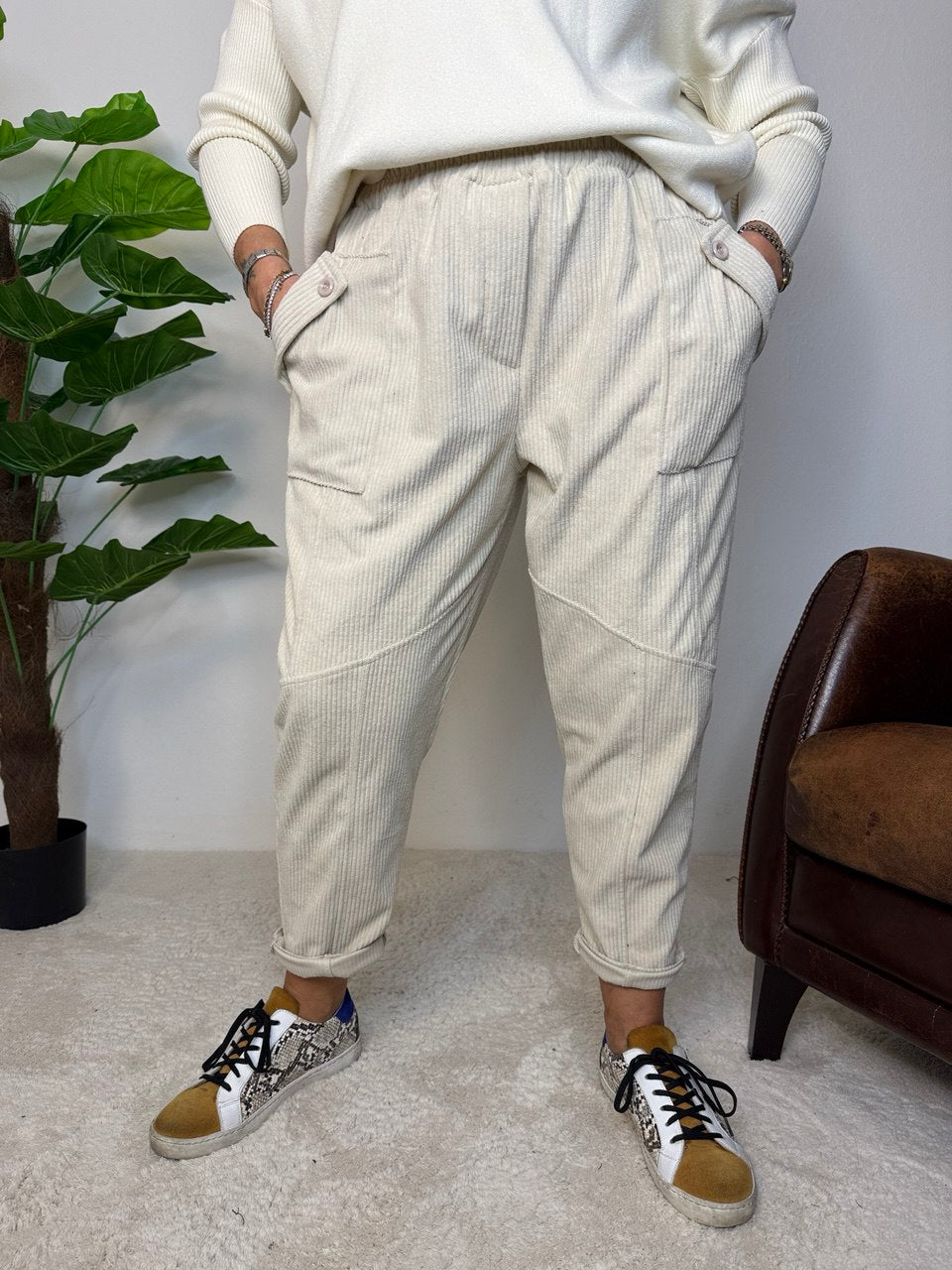 Pantalone Cile velluto