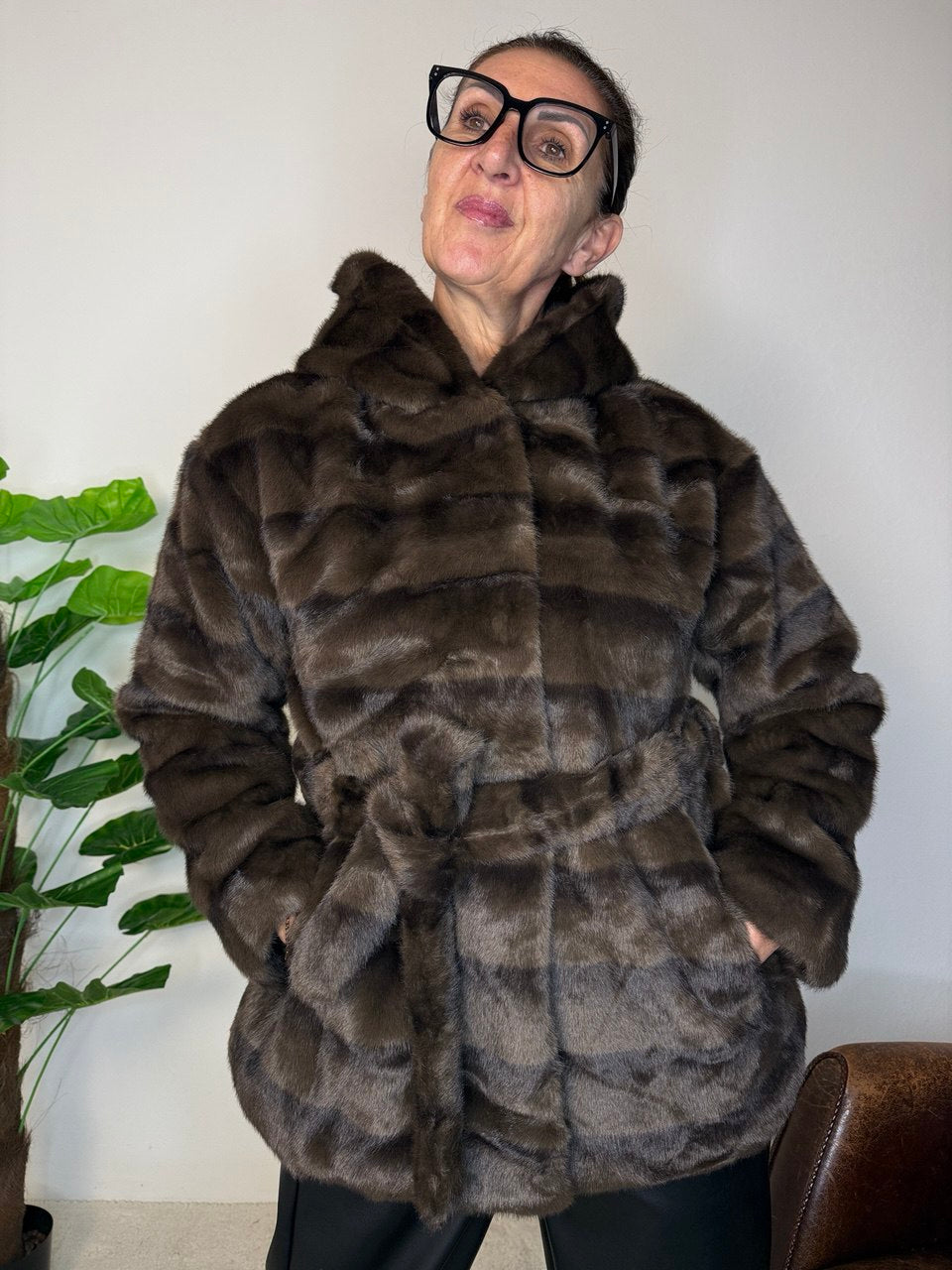 Pelliccia Eco-visone