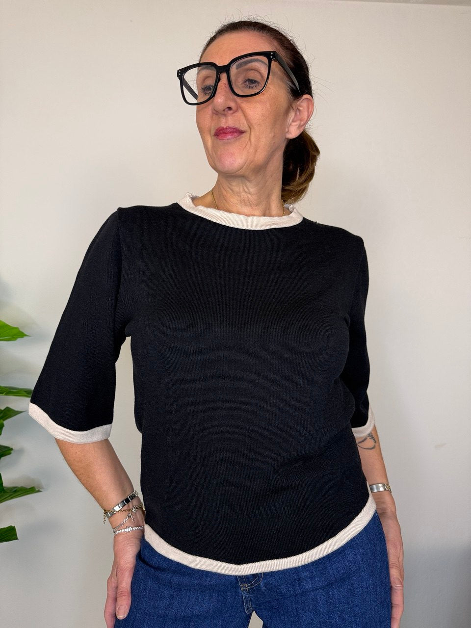 Upper Edging Knit