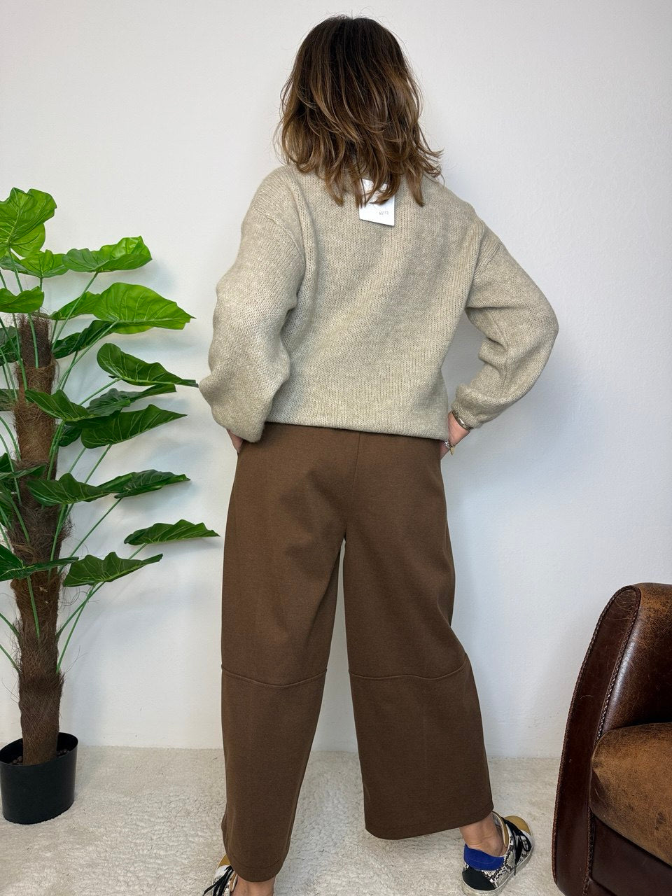 Pantalone Madagascar tinta unita