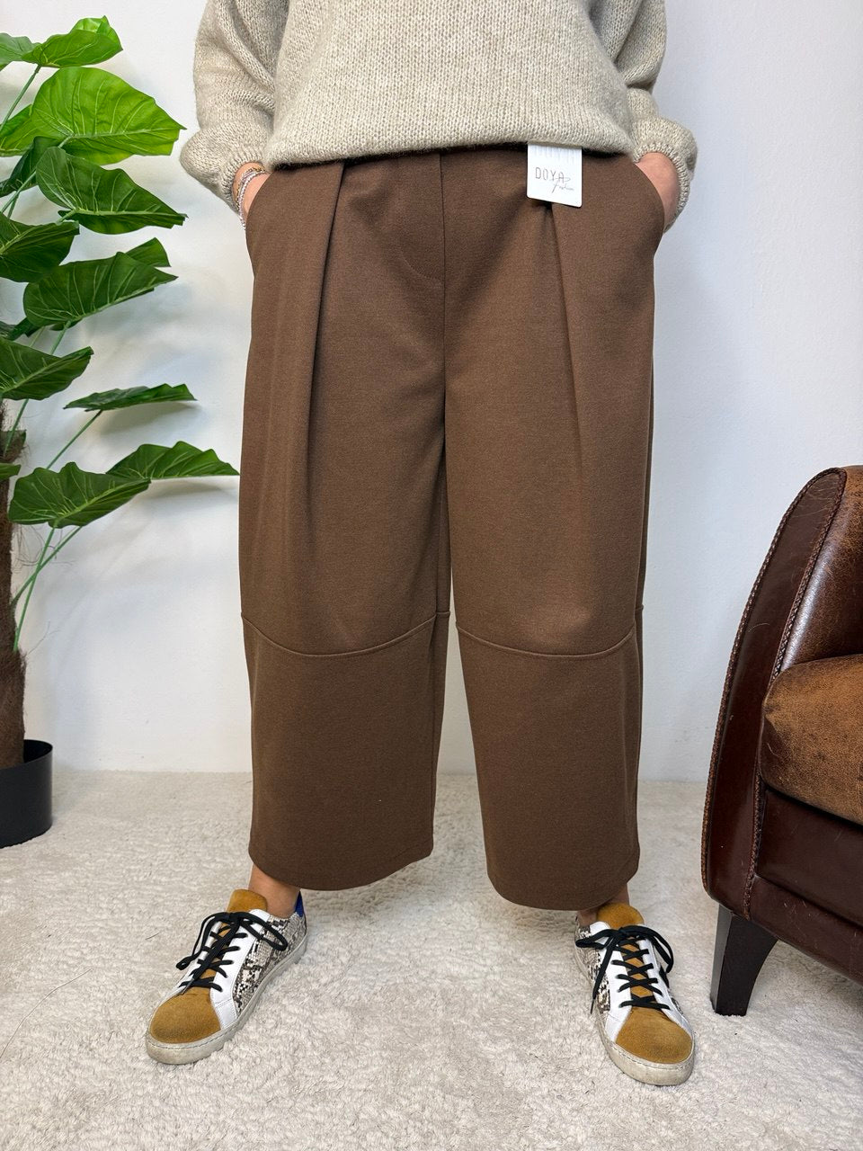 Pantalone Madagascar tinta unita