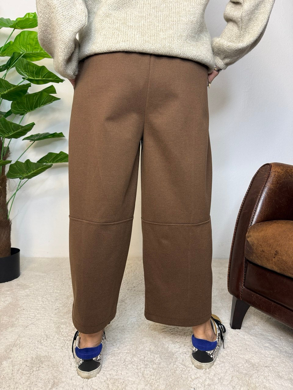 Pantalone Madagascar tinta unita