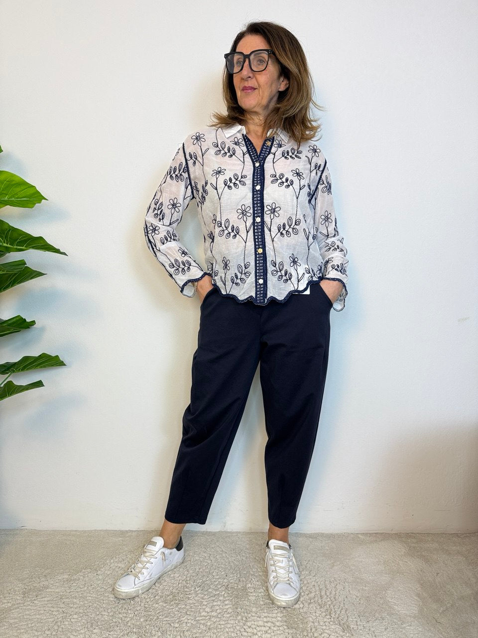 Nespolo Cotton Trousers