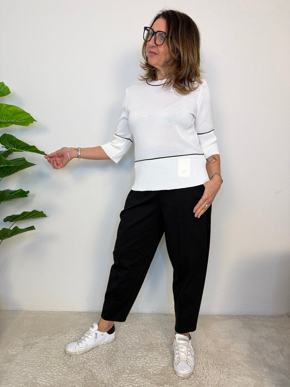 Nespolo Cotton Trousers