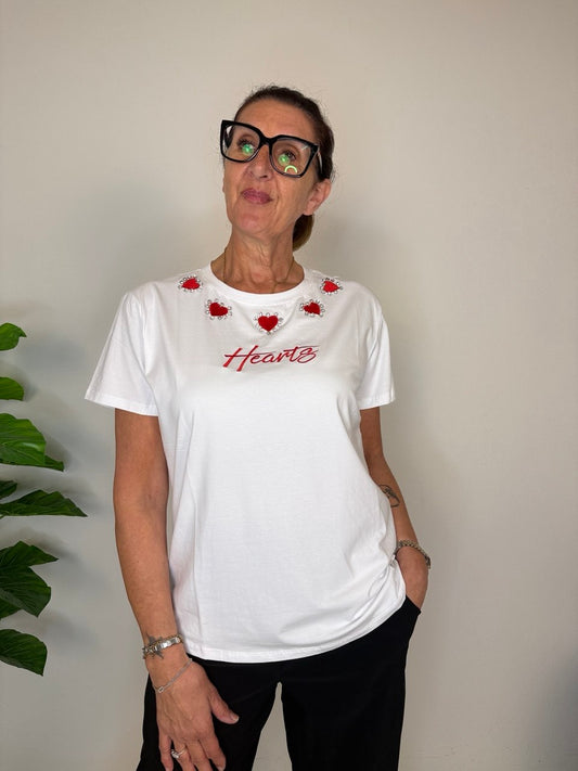 T-shirt Hearts