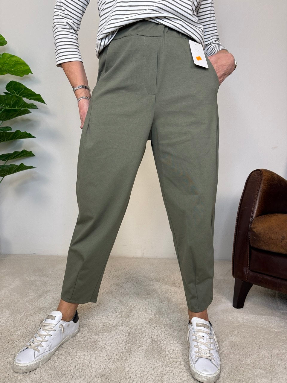 Nespolo Cotton Trousers