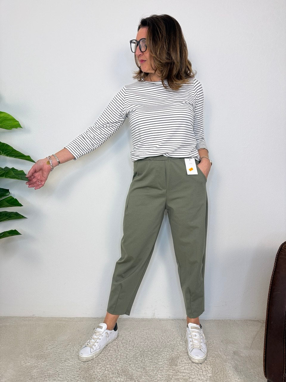 Nespolo Cotton Trousers