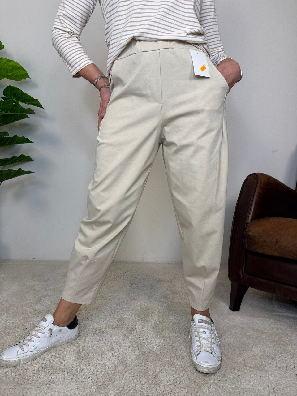 Nespolo Cotton Trousers
