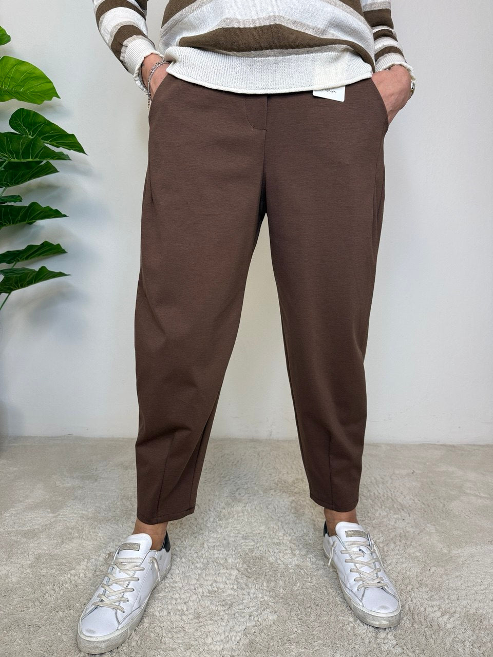 Nespolo Cotton Trousers