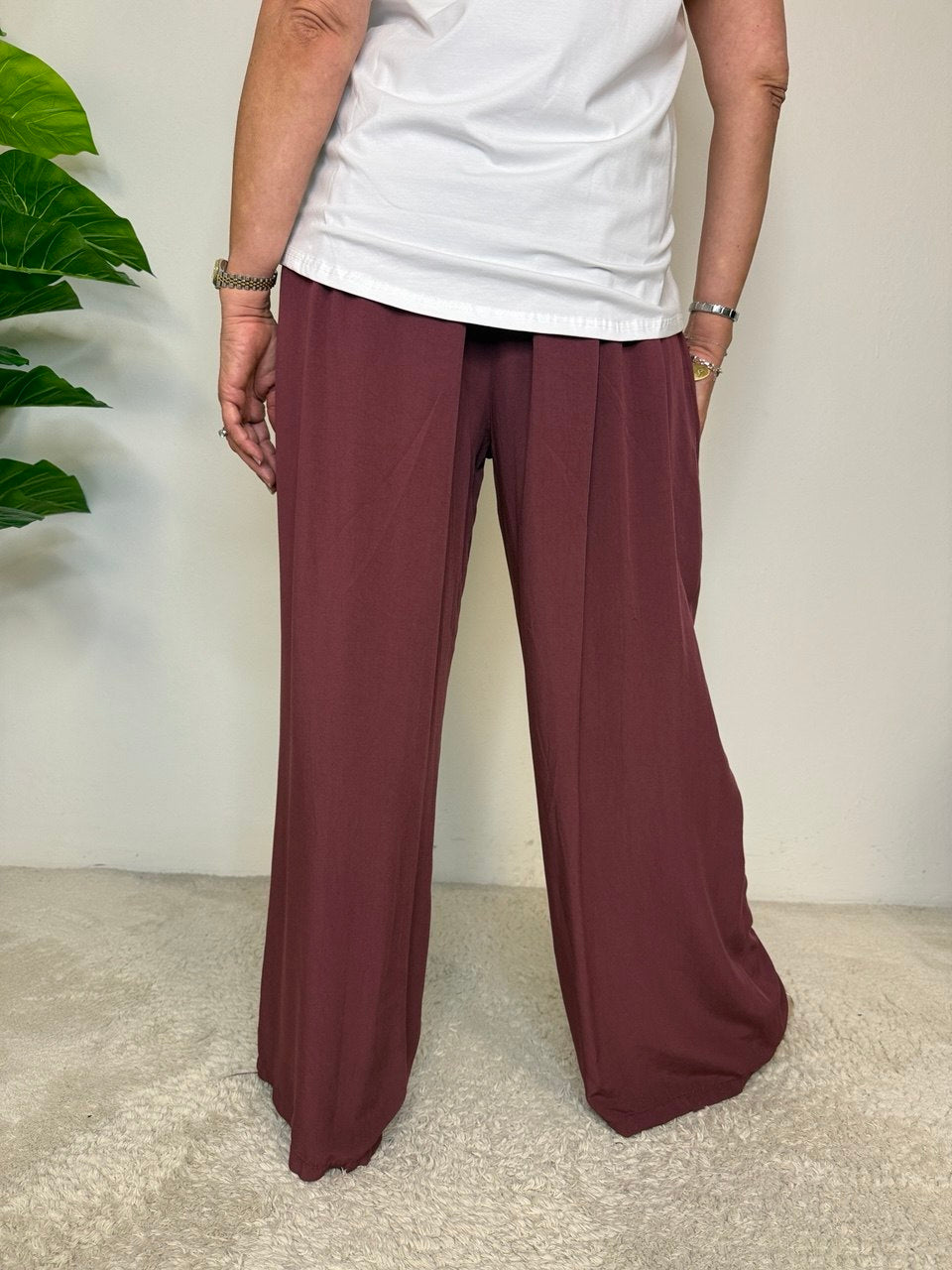 Pantalone Viscosa Over