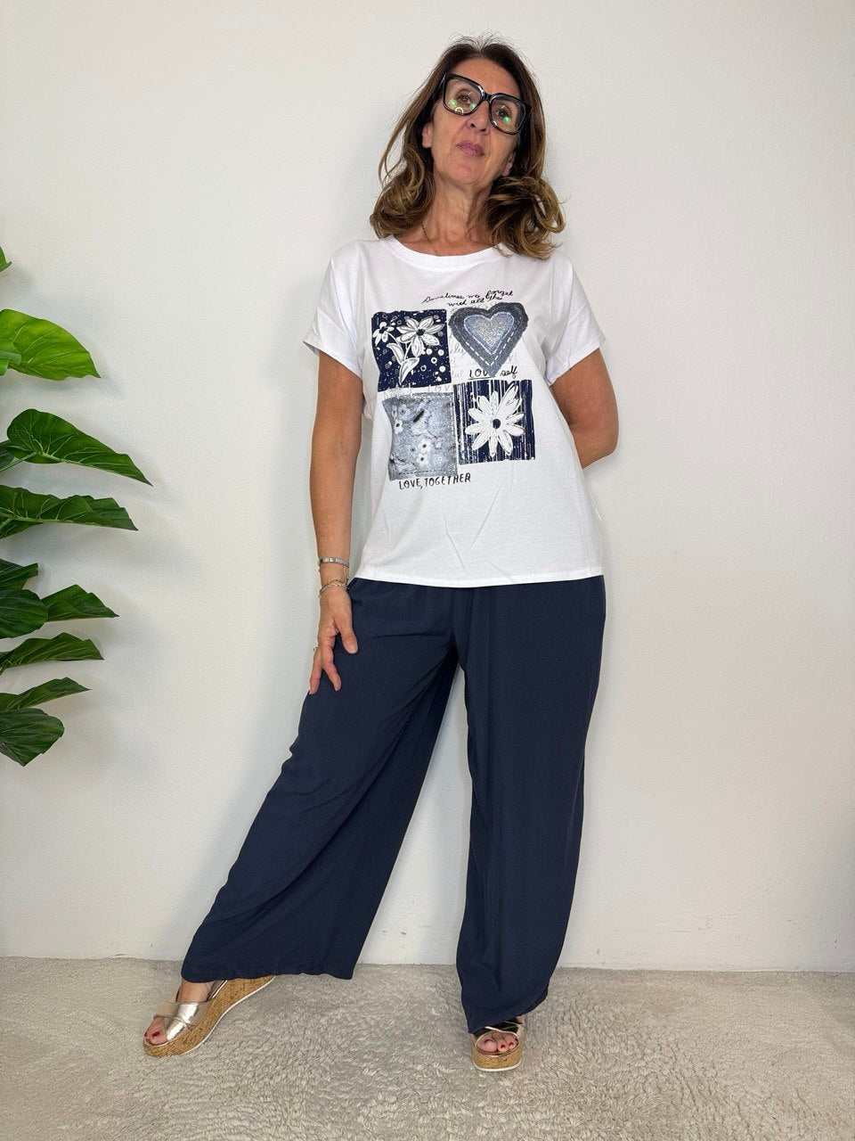 Pantalone Viscosa Over
