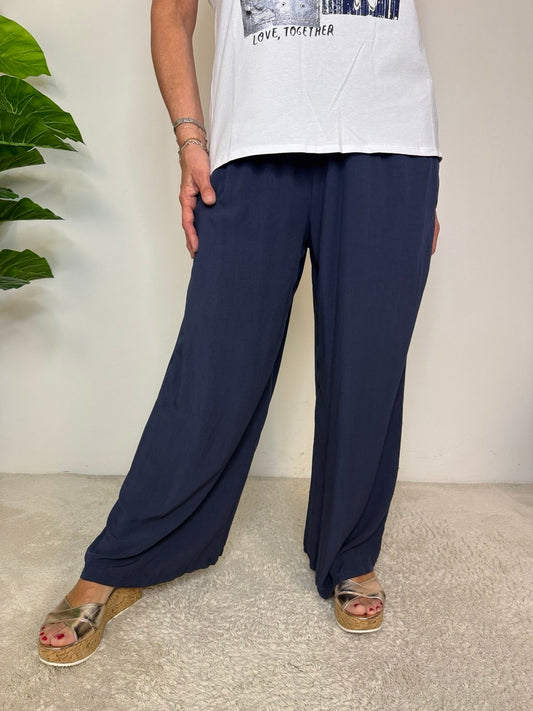 Pantalone Viscosa Over