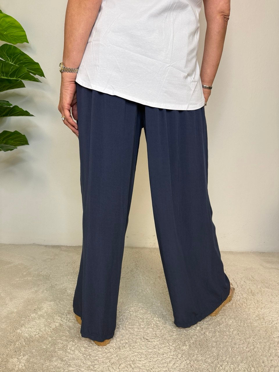 Pantalone Viscosa Over