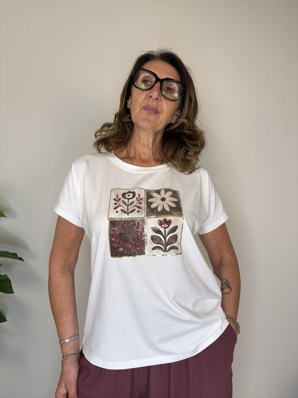 T-shirt Ginseng Over