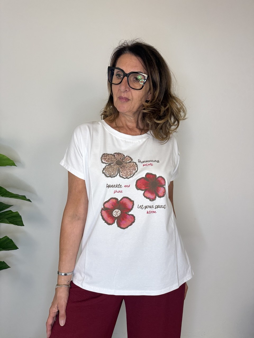 T-shirt Bloom Maxi