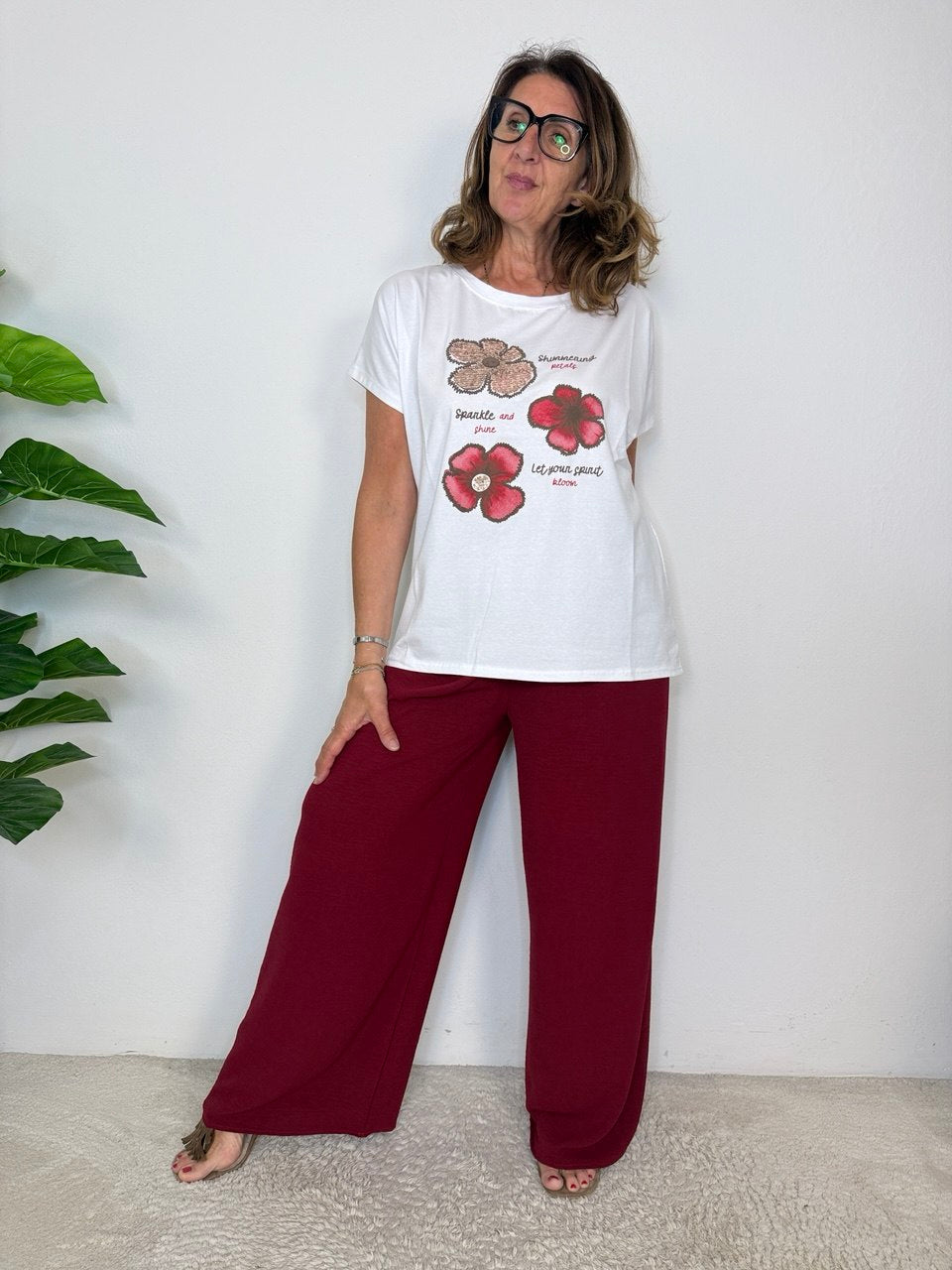 T-shirt Bloom Maxi