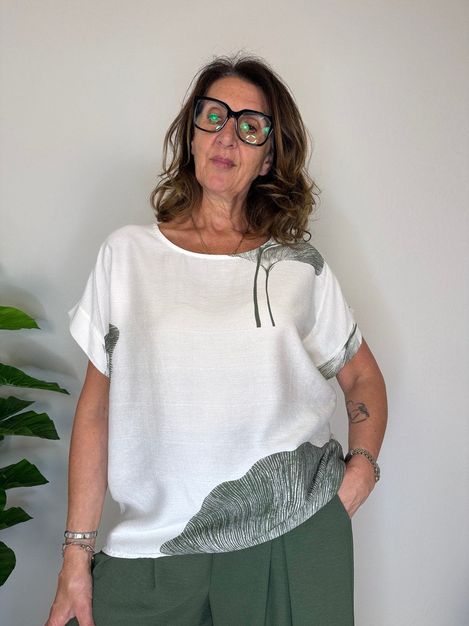 Blusa Platano Maxi