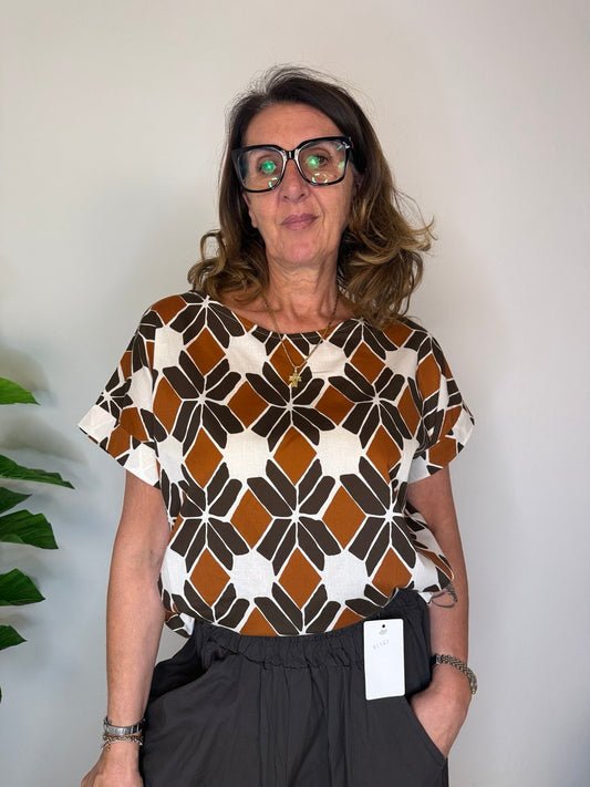 Blusa Esagono