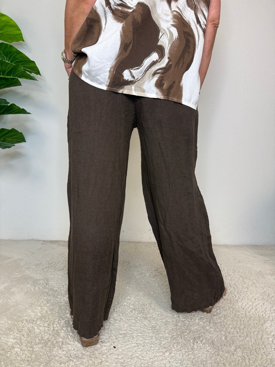 Pantalone Puro Lino