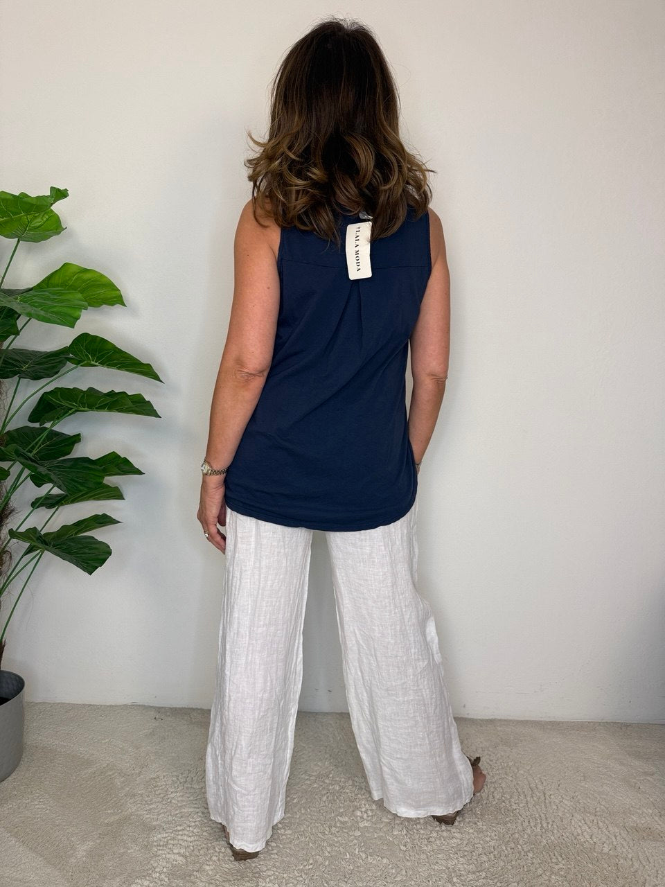 Pantalone Puro Lino