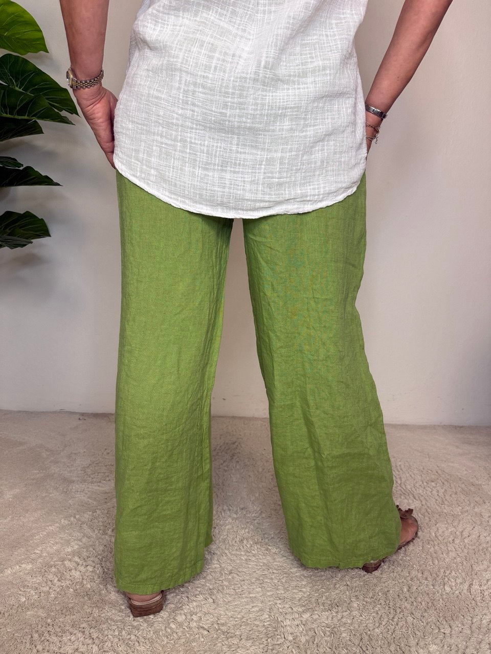 Pantalone Puro Lino