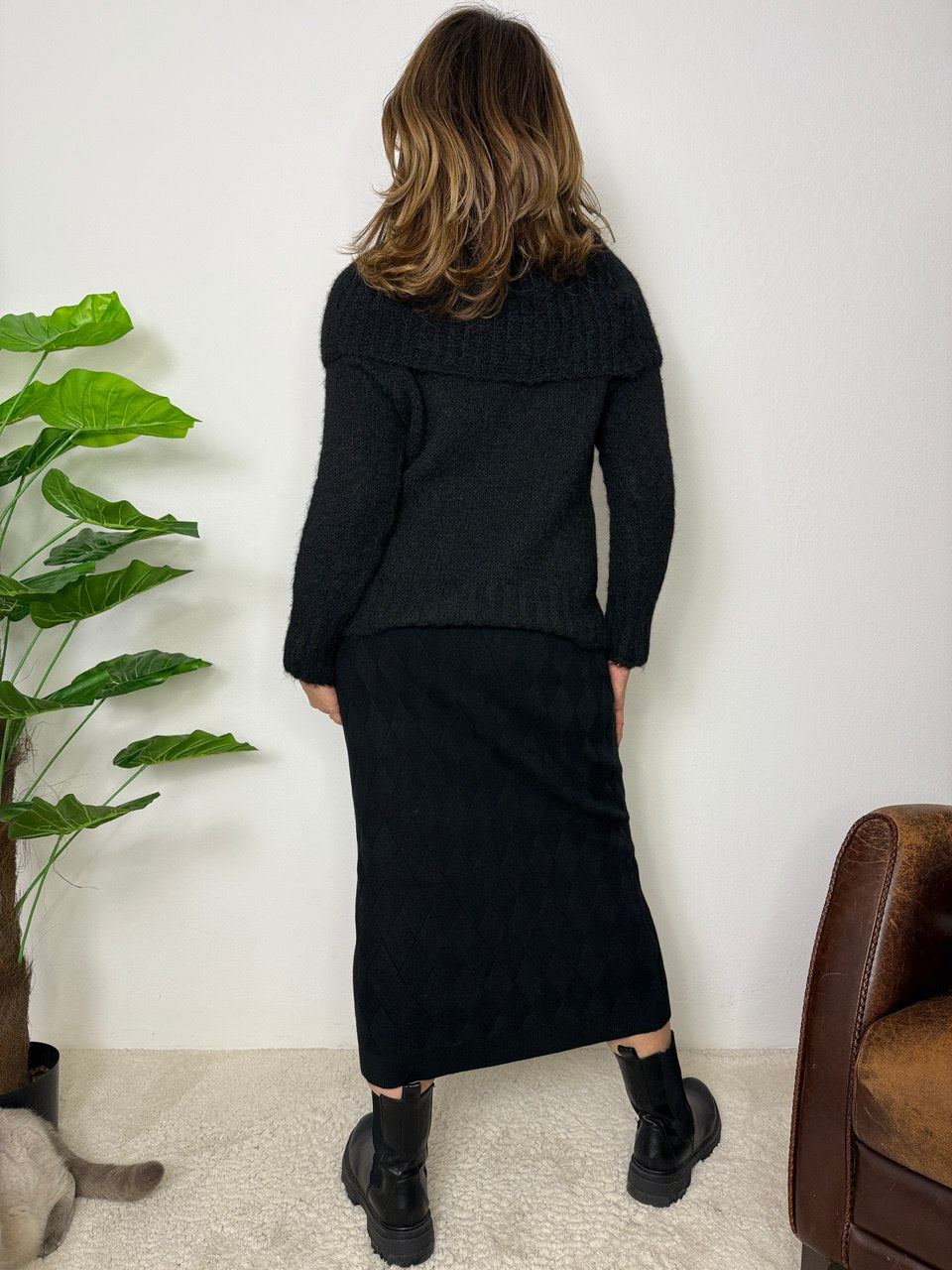 Gonna Longuette Rombo