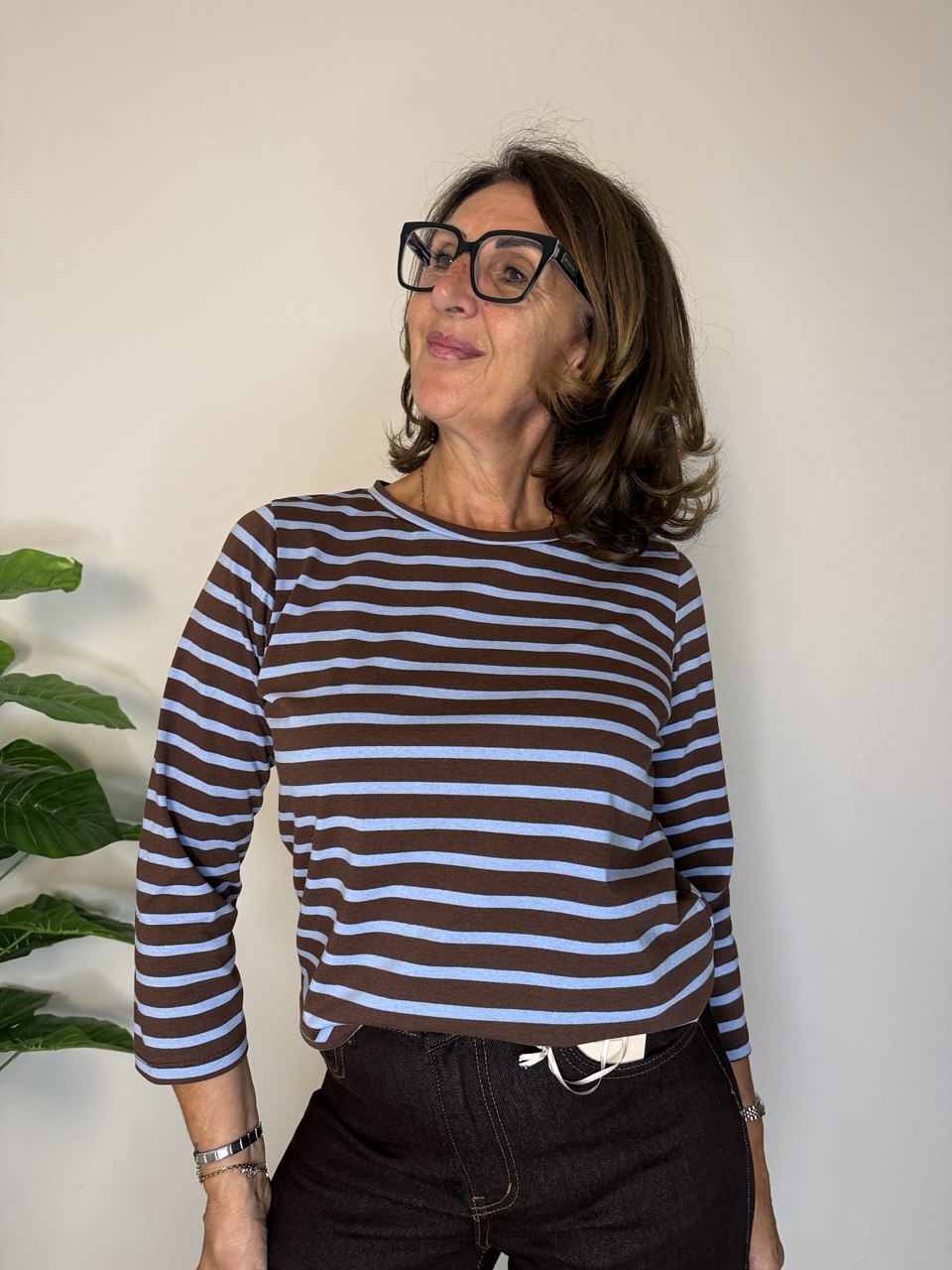 Maglia Rigata Slim