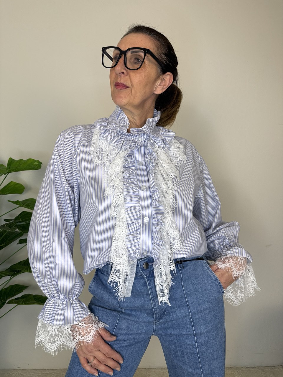 Camicia Volan Pizzo