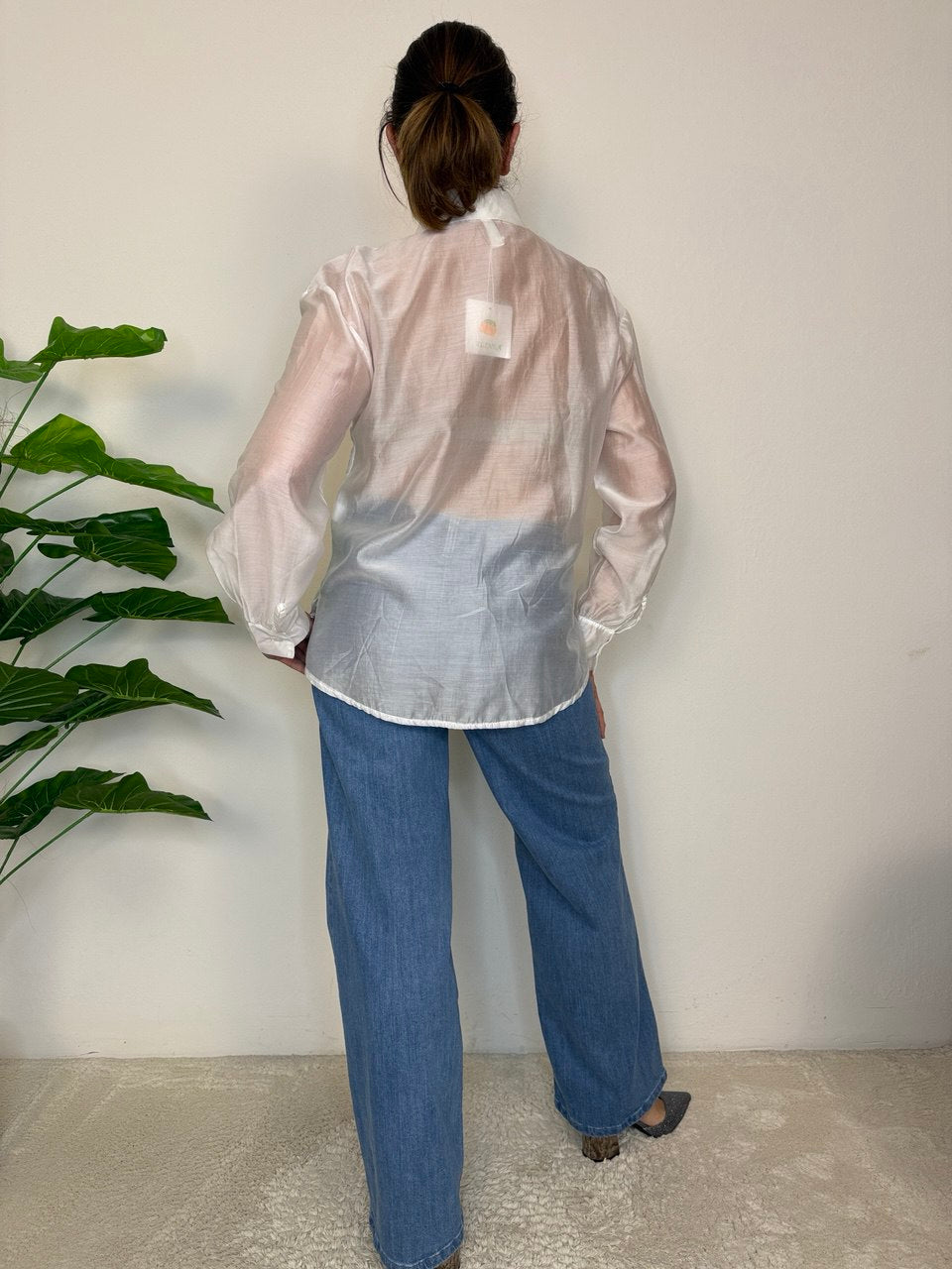 Black & White Blouse