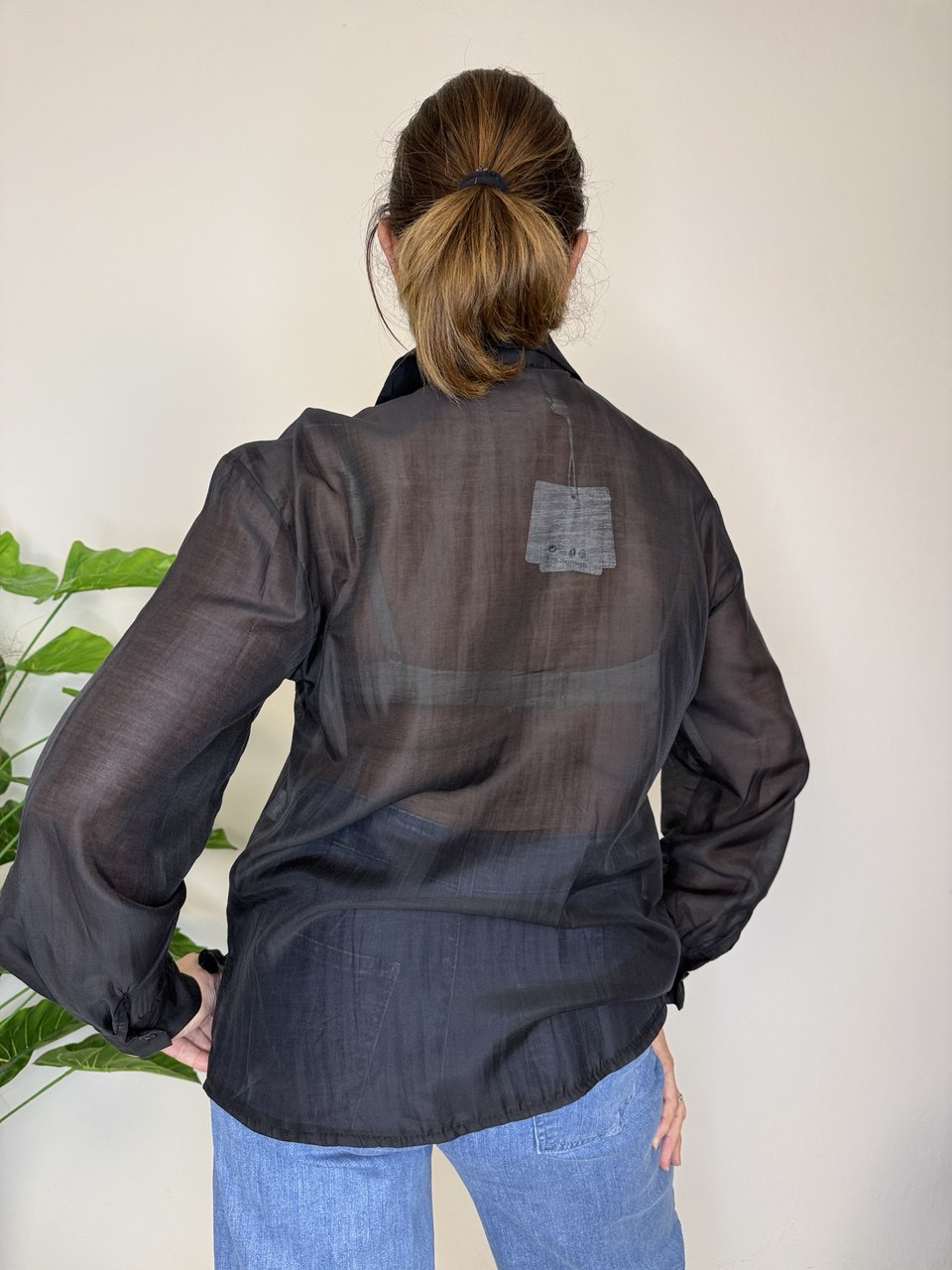 Black & White Blouse