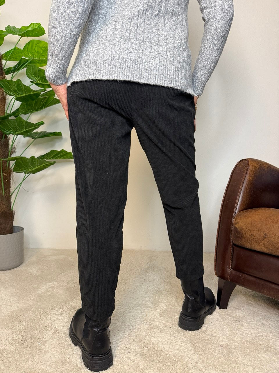 Pantalone Skinny Velluto